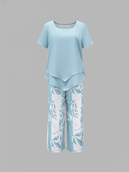 Flora | Bequemes und stilvolles zweiteiliges Set
