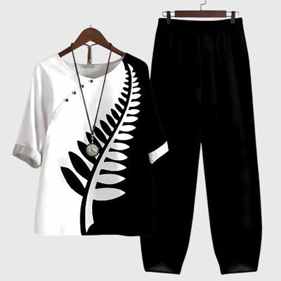 Maira | Elegantes und farbenfrohes zweiteiliges Set