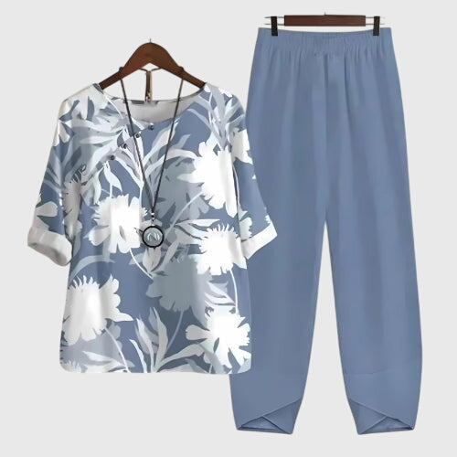 Maira | Elegantes und farbenfrohes zweiteiliges Set