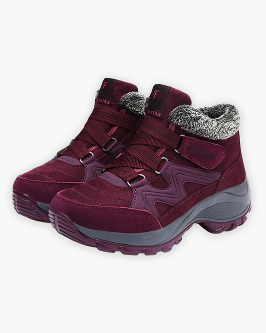 Mid-Cut Wanderschuhe mit ergonomischer Sohle und Warmfutter