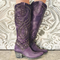 Valentina | Elegante orthopädische Kniehohe Damen Stiefel