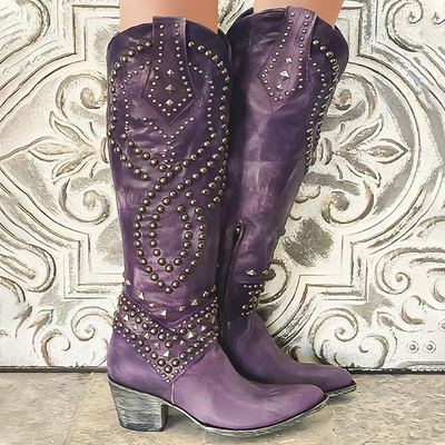 Valentina | Elegante orthopädische Kniehohe Damen Stiefel