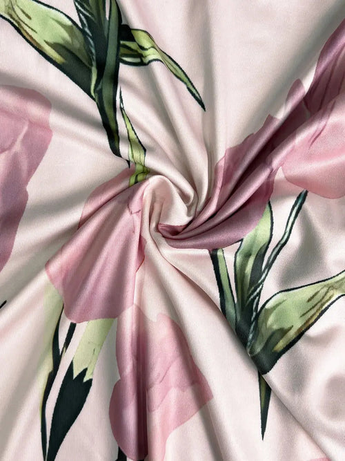 Christina | Romantische Blumenpracht und stilvolles Maxikleid Set