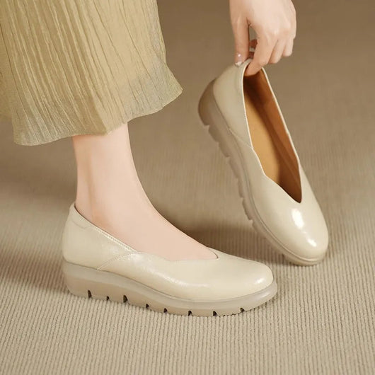 Lara | Komfortable Ballerinas aus echtem Leder