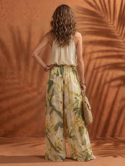 Liana | Luftiges Sommer Set mit floralem Print