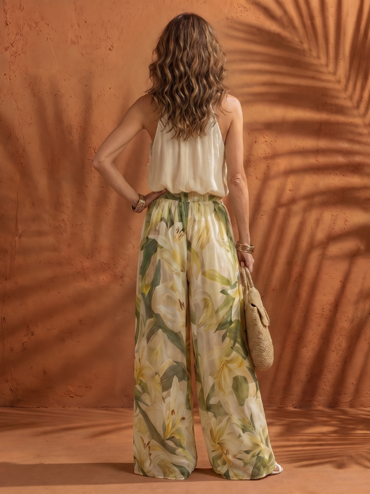 Liana | Luftiges Sommer Set mit floralem Print