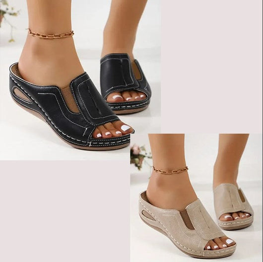 Sabrina | Atmungsaktive und stilvolle orthopädische Sandalen
