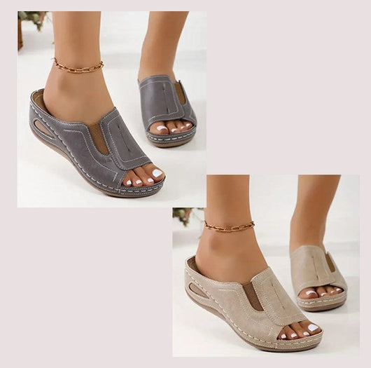 Sabrina | Atmungsaktive und stilvolle orthopädische Sandalen