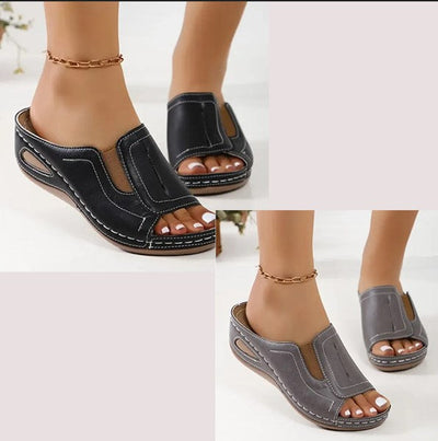 Sabrina | Atmungsaktive und stilvolle orthopädische Sandalen