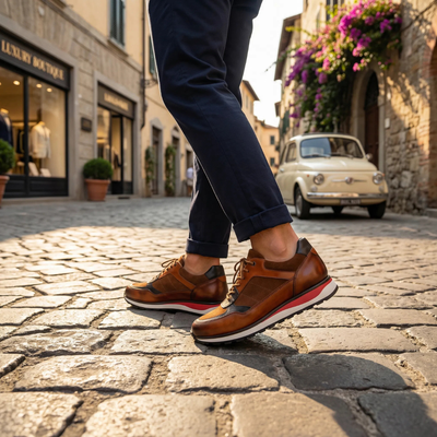Lukas | Stilvoller und hochwertiger Ledersneaker für Herren