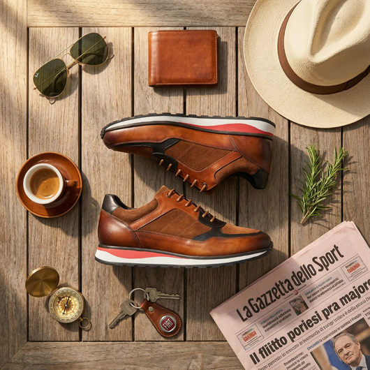 Lukas | Stilvoller und hochwertiger Ledersneaker für Herren