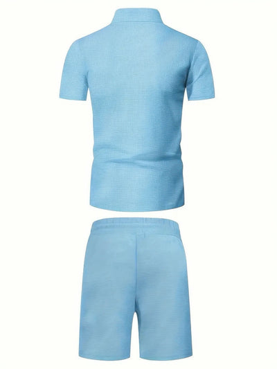 Jonas | Elegantes und lässiges Hemd und Shorts Set