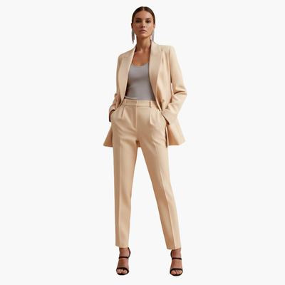 Freya | Exklusives zweireihiges Blazer Anzug Set