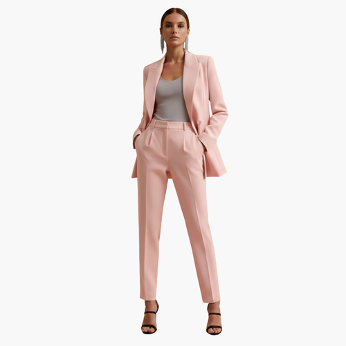 Freya | Exklusives zweireihiges Blazer Anzug Set