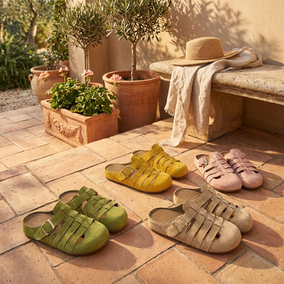 Mia | Bequeme und atmungsaktive Slipper Sandalen