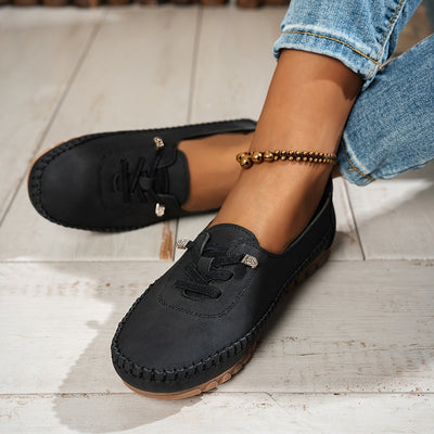 Emma | Komfortable & Vielseitig Schnür Loafer