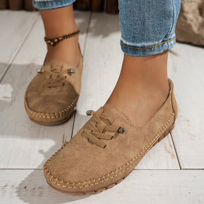 Emma | Komfortable & Vielseitig Schnür Loafer