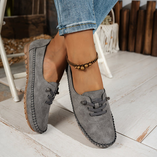 Emma | Komfortable & Vielseitig Schnür Loafer
