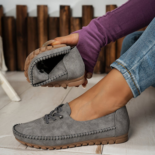 Emma | Komfortable & Vielseitig Schnür Loafer