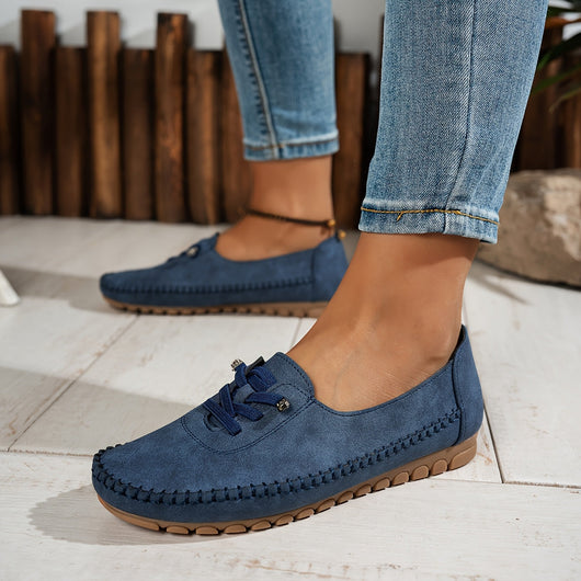 Emma | Komfortable & Vielseitig Schnür Loafer