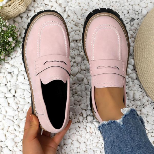 Livia | Moderne und bequeme Loafer mit breitem Plateau