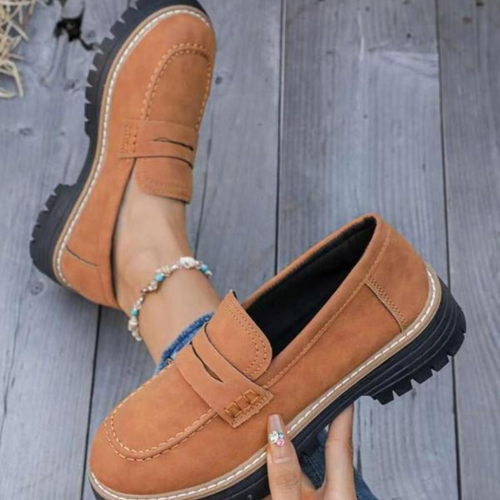 Livia | Moderne und bequeme Loafer mit breitem Plateau
