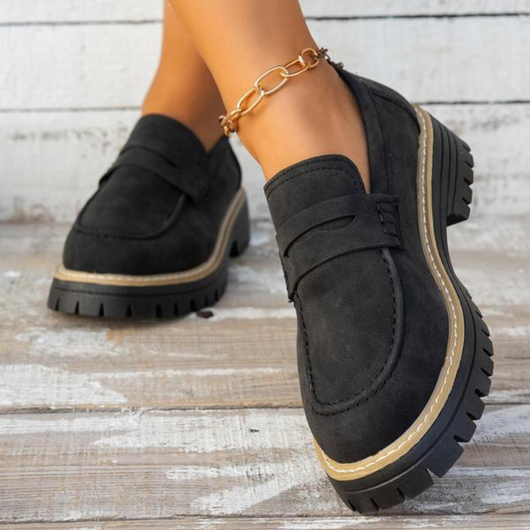 Livia | Moderne und bequeme Loafer mit breitem Plateau