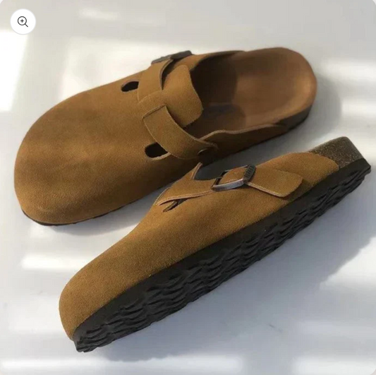Sofia | Stylische und Bequeme Unisex-Ledersandalen