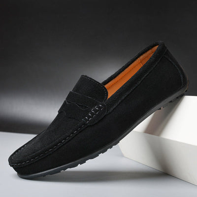 Max | Stilvolle Wildleder Loafer