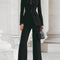 Clara | Eleganter Blazer und Palazzo Hose im Set