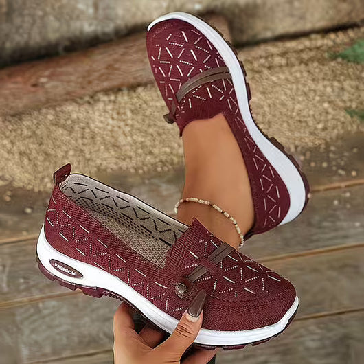Jessica | Bequeme Wander-Sneaker zum Hineinschlüpfen