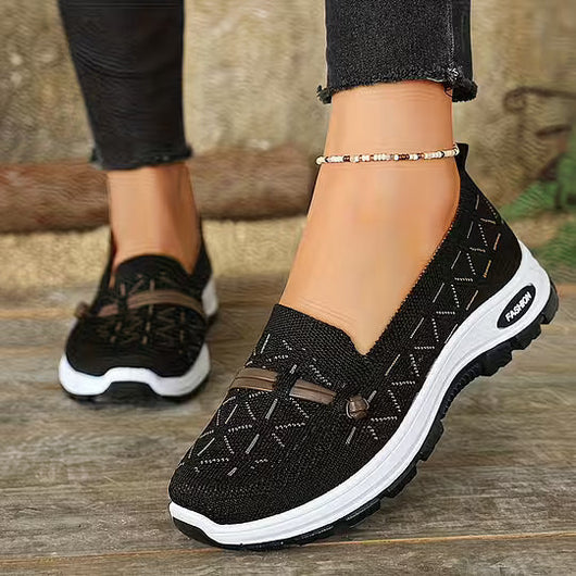 Jessica | Bequeme Wander-Sneaker zum Hineinschlüpfen