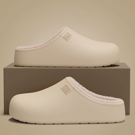 Bequeme Clogs Hausschuhe mit Warmfutter