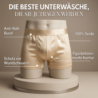 Seidenboxershorts | Erstklassiger Tragekomfort, nachhaltig hergestellt