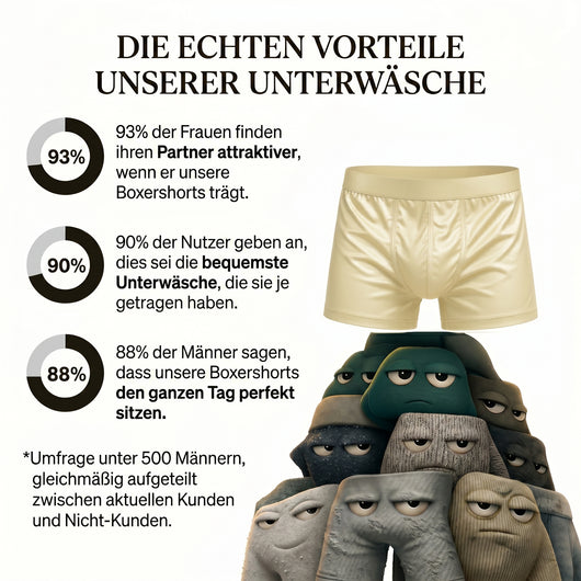 Seidenboxershorts | Erstklassiger Tragekomfort, nachhaltig hergestellt